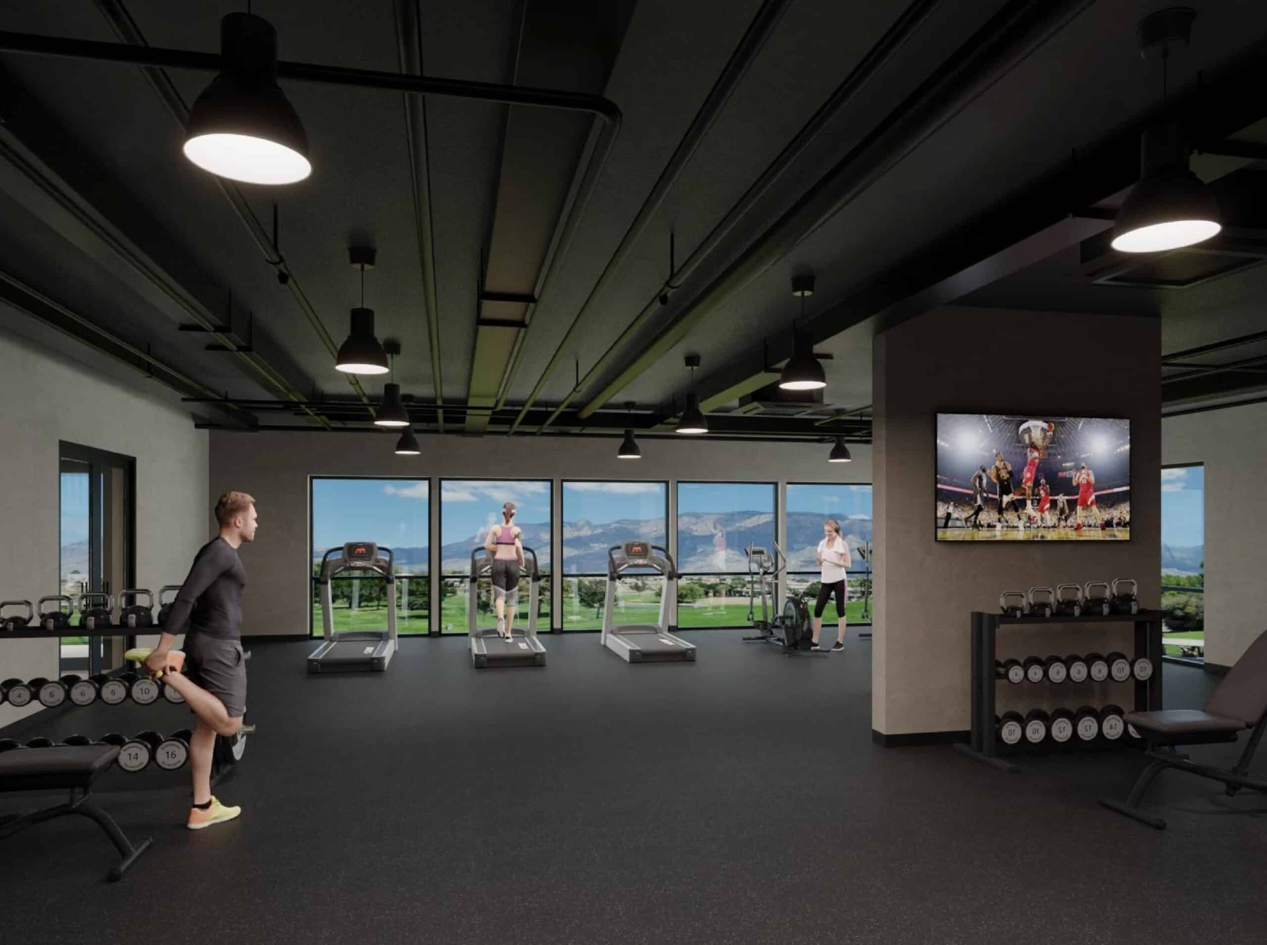 Tanoan Country Club Clubhouse Renovation Renderings - Richart Design